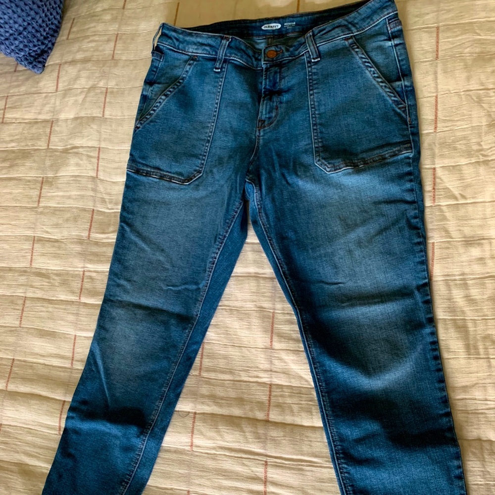 Rockstar Supper Skinny Ankle Jeans